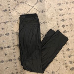 BCBG Faux Leather Legging Jean